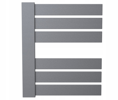 Grzejnik łazienkowy SHINO 60/40 antracyt struktura