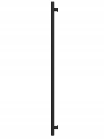 Grzejnik dekoracyjny SOL 150/8 czarny struktura