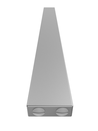 Grzejnik dekoracyjny SOL 90/8 srebrny