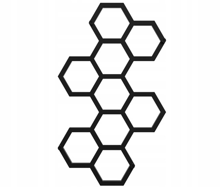 GRZEJNIK ŁAZIENKOWY BEE 122/72 CZARNY MAT 455W