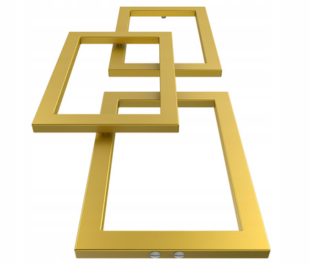 GRZEJNIK ŁAZIENKOWY MALMO 130/57 ZŁOTY 576W