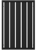 Grzejnik pokojowy dekoracyjny 100/68 czarny mat