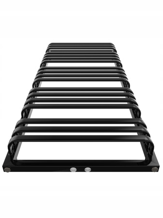 Grzejnik łazienkowy ARKA 120/53 czarny połysk