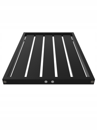 Grzejnik pokojowy dekoracyjny 100/68 czarny mat