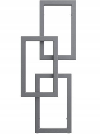 Grzejnik łazienkowy rAT 87/36 antracyt struktura