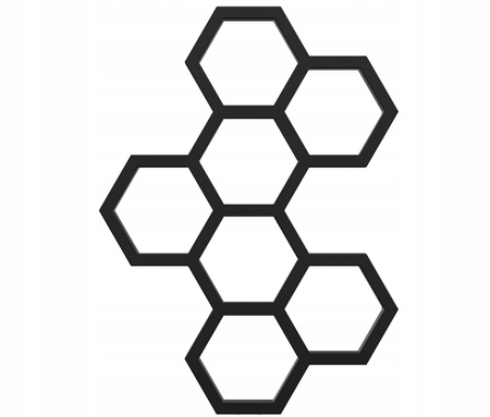 GRZEJNIK ŁAZIENKOWY BEE 98/72 CZARNY STRUKTUR 361W