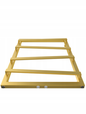 Grzejnik łazienkowy WIZA 70/53 złoty