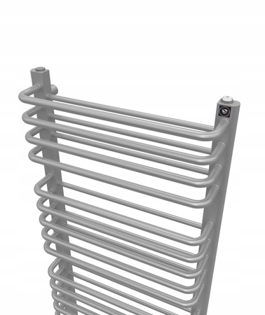 GRZEJNIK DEKORACYJNY DIWA 1370x640 SREBRNY