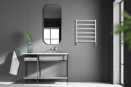 GRZEJNIK ŁAZIENKOWY SET 60/53 BIAŁY POŁYSK 220W