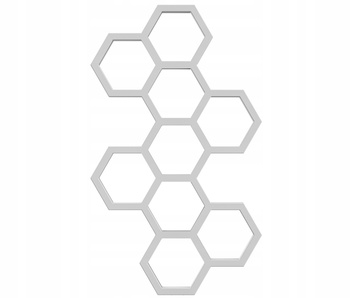 GRZEJNIK ŁAZIENKOWY BEE 122/72 BIAŁY STRUKTUR 455W