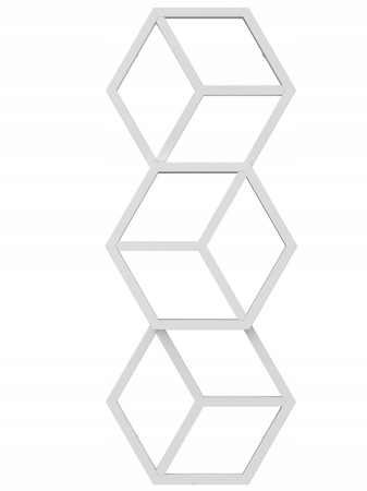 Grzejnik dekoracyjny łazienkowy 124/50 biały str