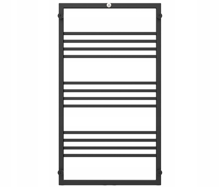 Grzejnik łazienkowy 70/53 OZYRYS czarny połysk