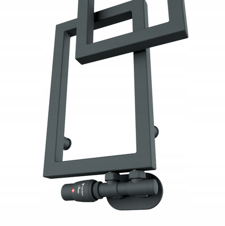 GRZEJNIK DEKORACYJNY kAT 870x420 ANTRACYT 271W