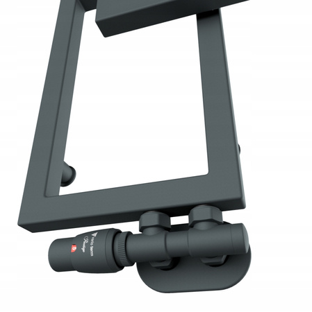 GRZEJNIK DEKORACYJNY kAT 1350x390 ANTRACYT 450W