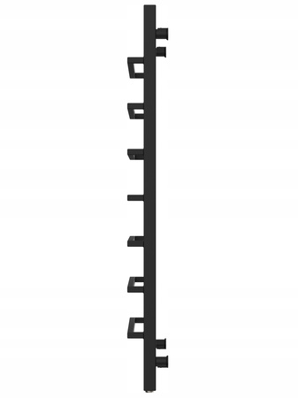 Grzejnik łazienkowy KAFU 94/53 czarny strukt 361w