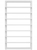 Grzejnik łazienkowy KAFU 94/53 biały strukt 361w