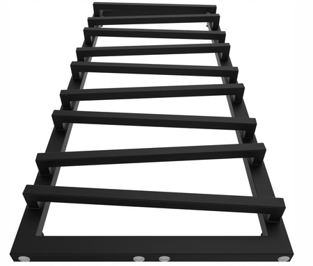 Grzejnik łazienkowy NEMO 140/54 czarny połysk