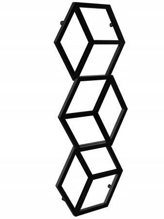 Grzejnik dekoracyjny łazienkowy 150/60 czarny poł