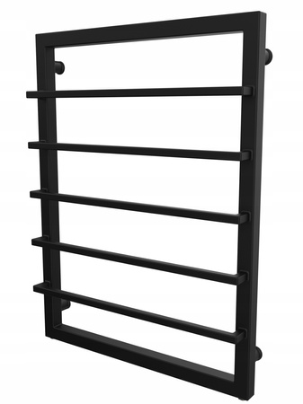 Grzejnik łazienkowy KAFU 70/53 czarny mat 286w