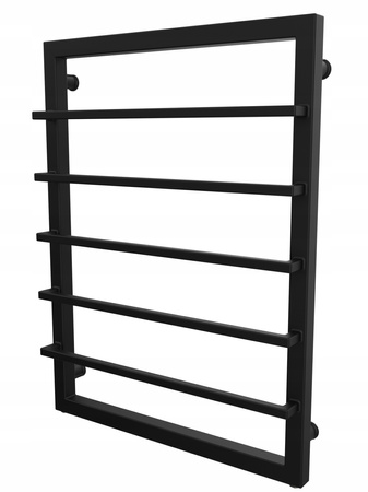 Grzejnik łazienkowy KAFU 70/53 czarny mat 286w