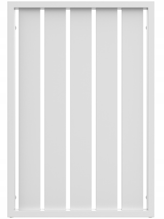 Grzejnik pokojowy dekoracyjny 100/68 biały mat