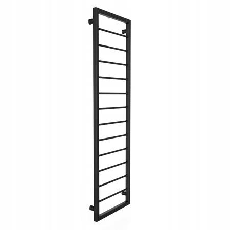 GRZEJNIK ŁAZIENKOWY DELAR 1200x350 CZARNY MAT 275W