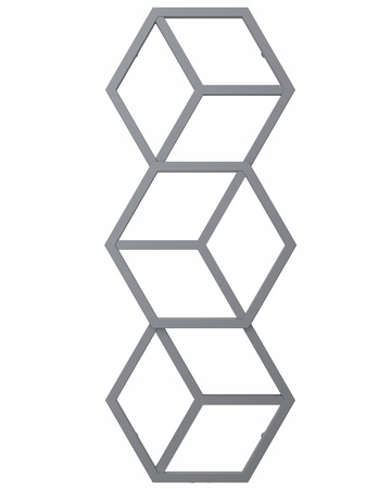 Grzejnik dekoracyjny łazienkowy 124/50 antracyt
