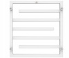 GRZEJNIK ŁAZIENKOWY CUBA 57x53 BIAŁY MAT 341W
