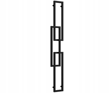 GRZEJNIK ŁAZIENKOWY ELZA 171/30 CZARNY POŁYSK 411W