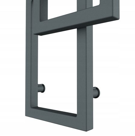 GRZEJNIK DEKORACYJNY kAT 1350x390 ANTRACYT 450W