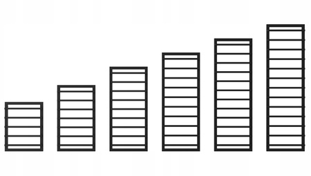 Grzejnik łazienkowy 70/54 XIM antracyt str 398w