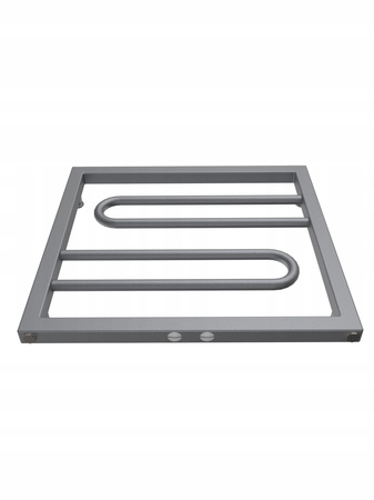 Grzejnik łazienkowy RATIS 49/53 antracyt struktura