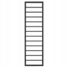 GRZEJNIK ŁAZIENKOWY DELA 1400x350 CZARNY MAT 362W