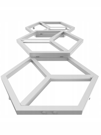 Grzejnik dekoracyjny łazienkowy 124/50 biały str