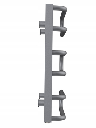 Grzejnik łazienkowy SAP 48/53 antracyt struktura
