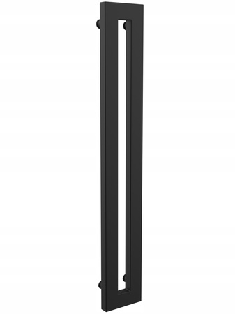 Grzejnik dekoracyjny ETIO 100/15 czarny mat