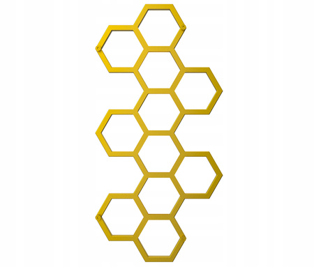 GRZEJNIK ŁAZIENKOWY BEE 145/72 ZŁOTY 549W