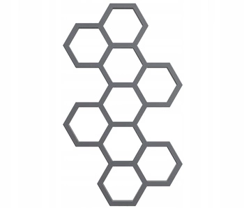 GRZEJNIK ŁAZIENKOWY BEE 122/72 ANTRACYT 455W