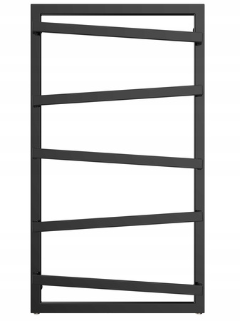 Grzejnik łazienkowy WIZA 140/53 czarny połysk