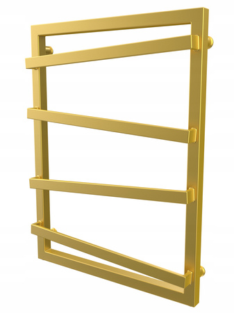 Grzejnik łazienkowy WIZA 70/53 złoty