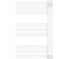 Grzejnik łazienkowy AKO 80/40 biały połysk