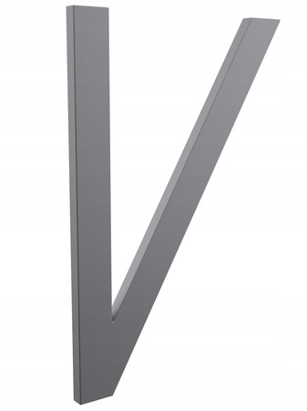 Grzejnik dekoracyjny łazienkowy 80/55 antracyt