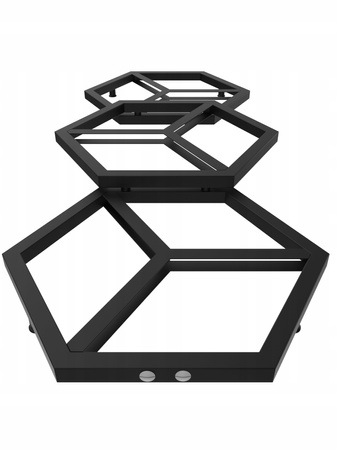 Grzejnik dekoracyjny łazienkowy 150/60 czarny str