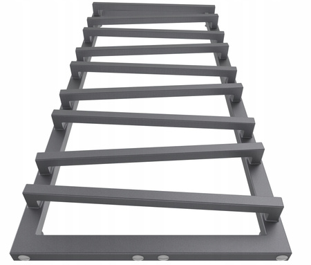 Grzejnik łazienkowy NEMO 120/54 antracyt struktura