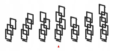 GRZEJNIK DEKORACYJNY kAT 1350x420 BIAŁY POŁ 455W