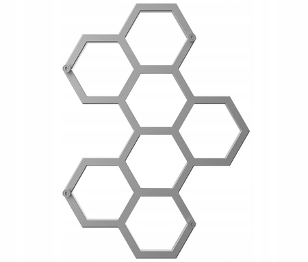 GRZEJNIK ŁAZIENKOWY BEE 98/72 SREBRNY 361W