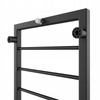 GRZEJNIK ŁAZIENKOWY DELAR 1200x350 CZARNY MAT 275W
