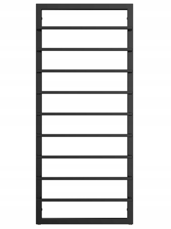 Grzejnik łazienkowy KAFU 180/53 czarny połysk