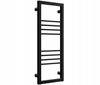 Grzejnik łazienkowy SPAL 70/30 czarny połysk 181w