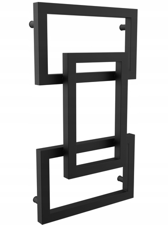 Grzejnik dekoracyjny EMIN 73/39 czarny mat